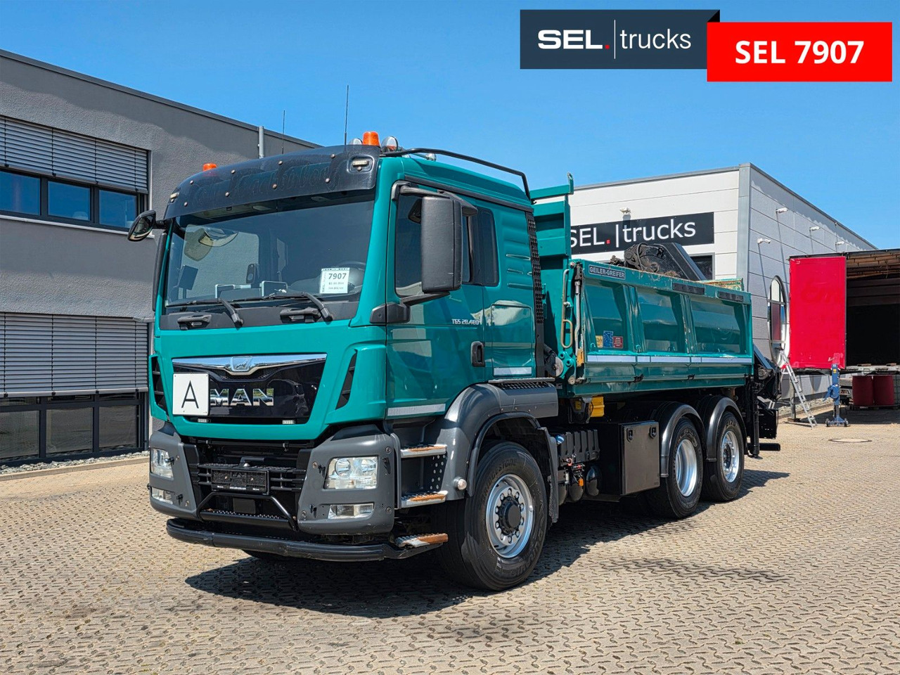 MAN TGS 28.480 6X4H-4 BL /HIAB /Fernbed. / Lenkachse - Kipper vrachtwagen, Kraanwagen: afbeelding 3 MAN TGS 28.480 6X4H-4 BL /HIAB /Fernbed. / Lenkachse - Kipper vrachtwagen, Kraanwagen: afbeelding 3