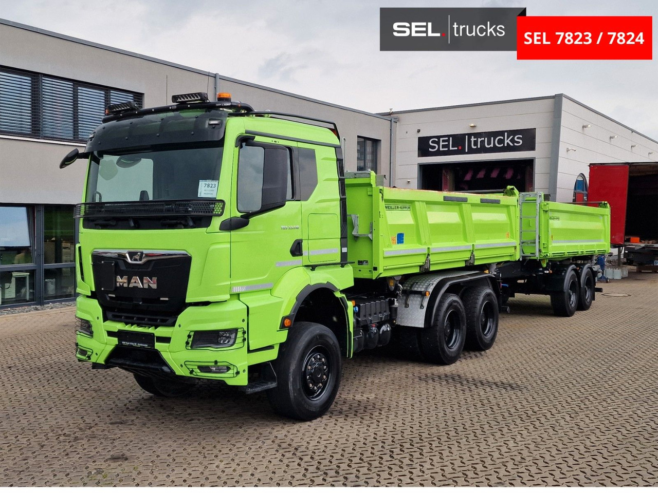 MAN TGS 33.510 6x6 BL CH /Dreiseitenkipper /6x6 / 6D - Kipper vrachtwagen: afbeelding 4 MAN TGS 33.510 6x6 BL CH /Dreiseitenkipper /6x6 / 6D - Kipper vrachtwagen: afbeelding 4