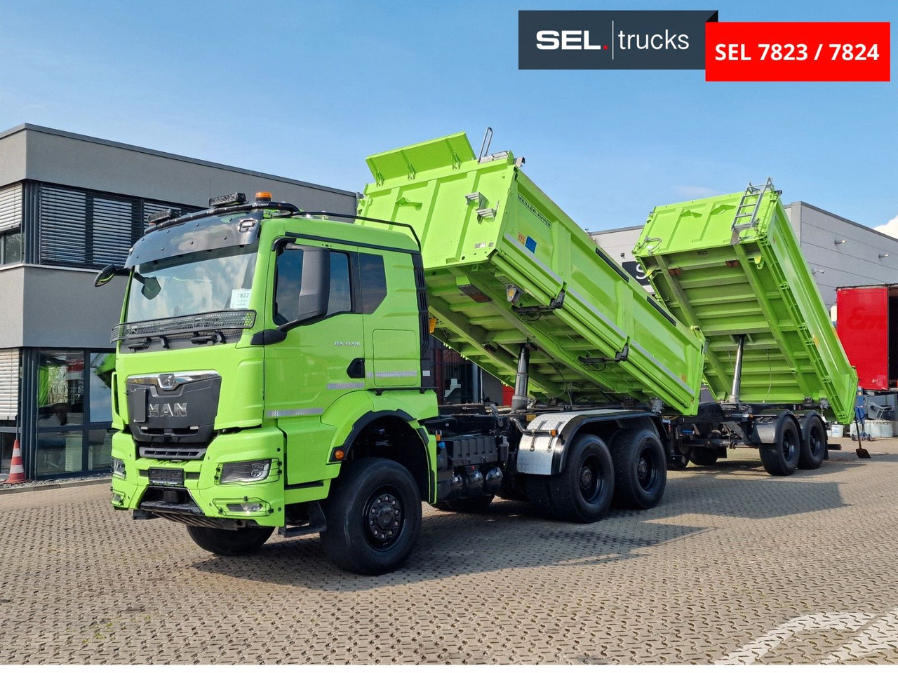 MAN TGS 33.510 6x6 BL CH /Dreiseitenkipper /6x6 / 6D - Kipper vrachtwagen: afbeelding 2 MAN TGS 33.510 6x6 BL CH /Dreiseitenkipper /6x6 / 6D - Kipper vrachtwagen: afbeelding 2
