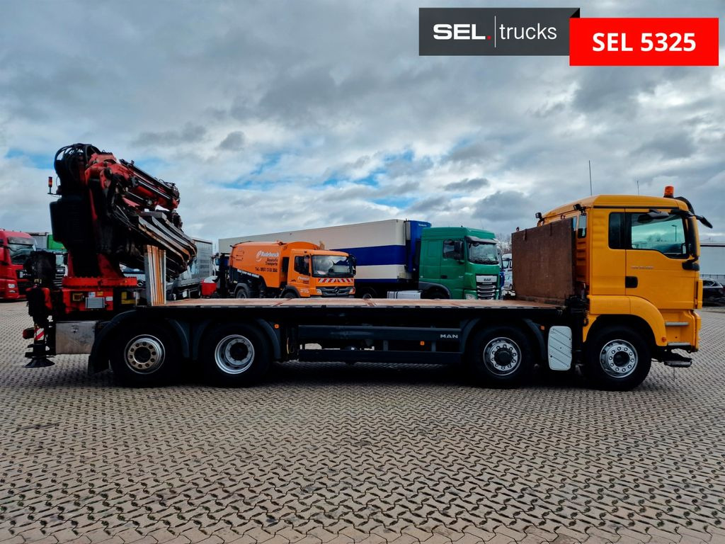 MAN TGS 35.480 8X4H-6 BL / Intarder / FASSI F560 - Kraanwagen: afbeelding 4 MAN TGS 35.480 8X4H-6 BL / Intarder / FASSI F560 - Kraanwagen: afbeelding 4