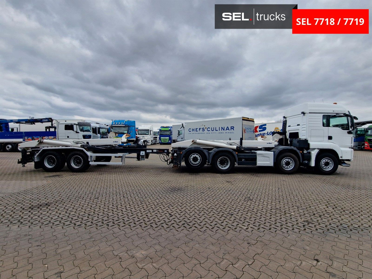 MAN TGS 35.500.8X2-6 BL / Silosteller / Lenkachse - Kipper vrachtwagen: afbeelding 4 MAN TGS 35.500.8X2-6 BL / Silosteller / Lenkachse - Kipper vrachtwagen: afbeelding 4