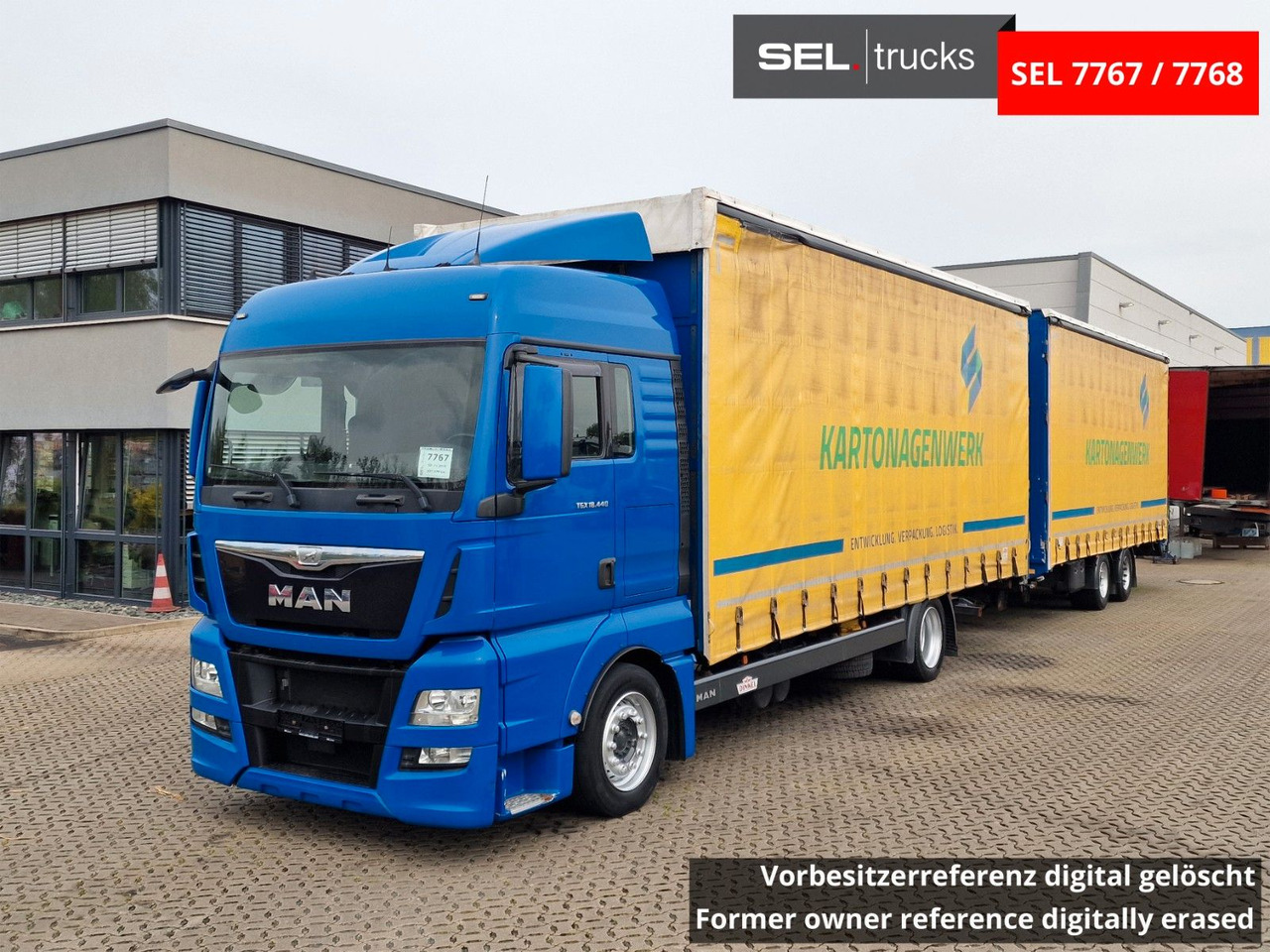 MAN TGX 18.440 4X2 LL-U /Intarder/Hubdach/Durchlade - Schuifzeilen vrachtwagen: afbeelding 1 MAN TGX 18.440 4X2 LL-U /Intarder/Hubdach/Durchlade - Schuifzeilen vrachtwagen: afbeelding 1