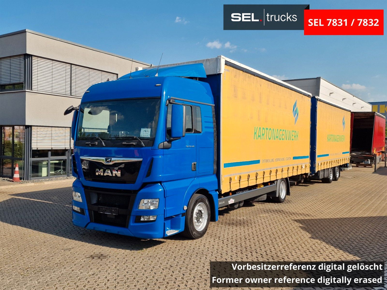 MAN TGX 18.440 4X2 LL-U / Intarder /Jumbo /Durchlade - Schuifzeilen vrachtwagen: afbeelding 1 MAN TGX 18.440 4X2 LL-U / Intarder /Jumbo /Durchlade - Schuifzeilen vrachtwagen: afbeelding 1