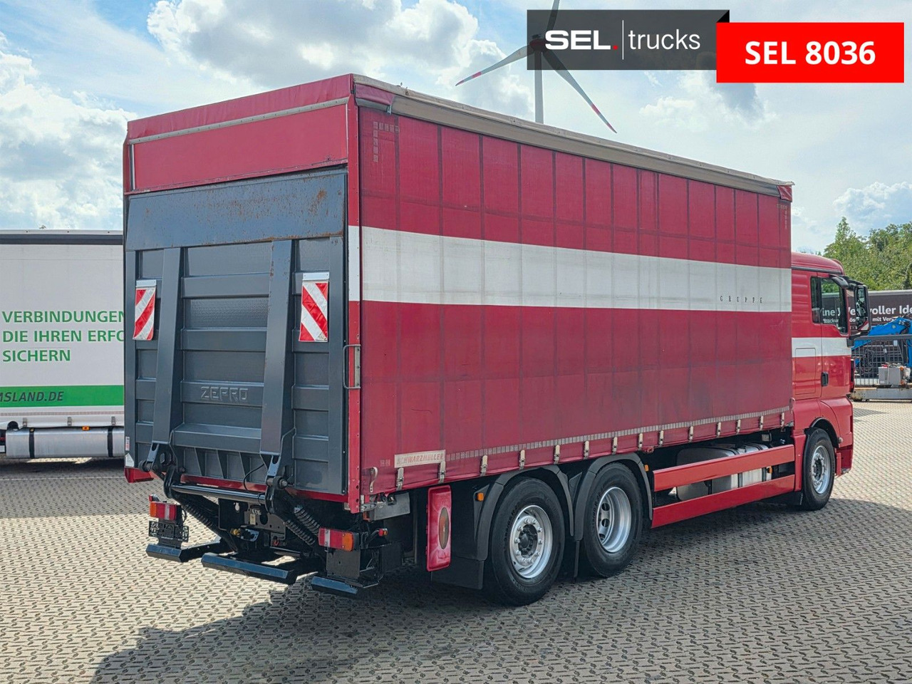 MAN TGX 26.360 6X2-2 LL / Intarder / Ldbw /Lenkachse - Schuifzeilen vrachtwagen: afbeelding 5 MAN TGX 26.360 6X2-2 LL / Intarder / Ldbw /Lenkachse - Schuifzeilen vrachtwagen: afbeelding 5