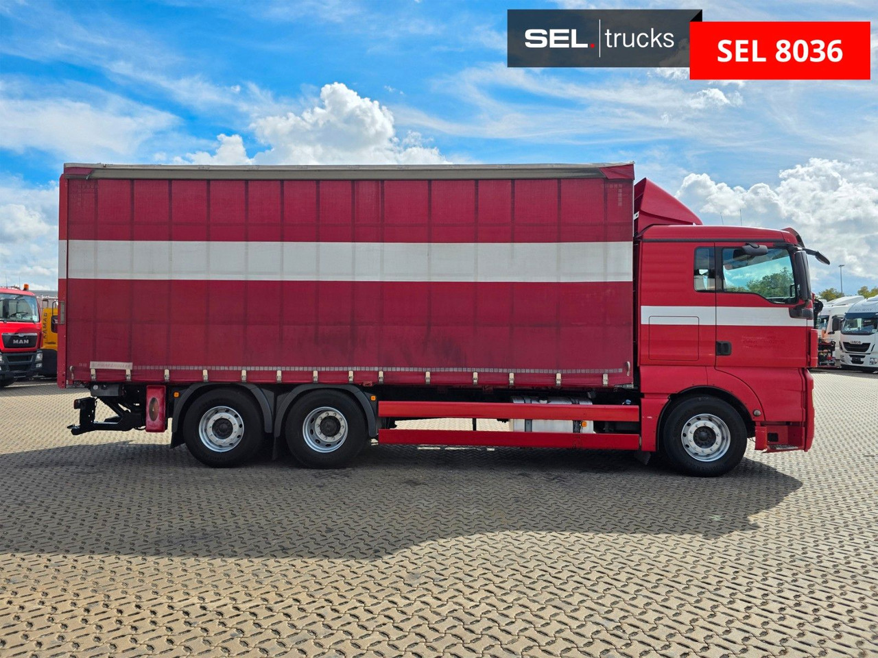 MAN TGX 26.360 6X2-2 LL / Intarder / Ldbw /Lenkachse - Schuifzeilen vrachtwagen: afbeelding 4 MAN TGX 26.360 6X2-2 LL / Intarder / Ldbw /Lenkachse - Schuifzeilen vrachtwagen: afbeelding 4