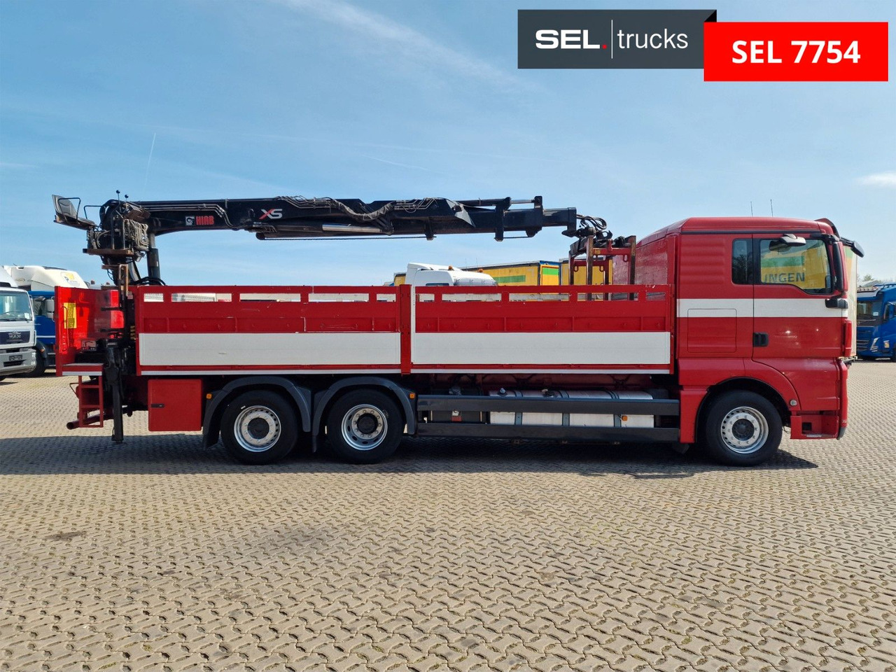 MAN TGX 26.400 6x2-2 BL/ Intarder / HIAB / Lenkachse - Kraanwagen: afbeelding 4 MAN TGX 26.400 6x2-2 BL/ Intarder / HIAB / Lenkachse - Kraanwagen: afbeelding 4