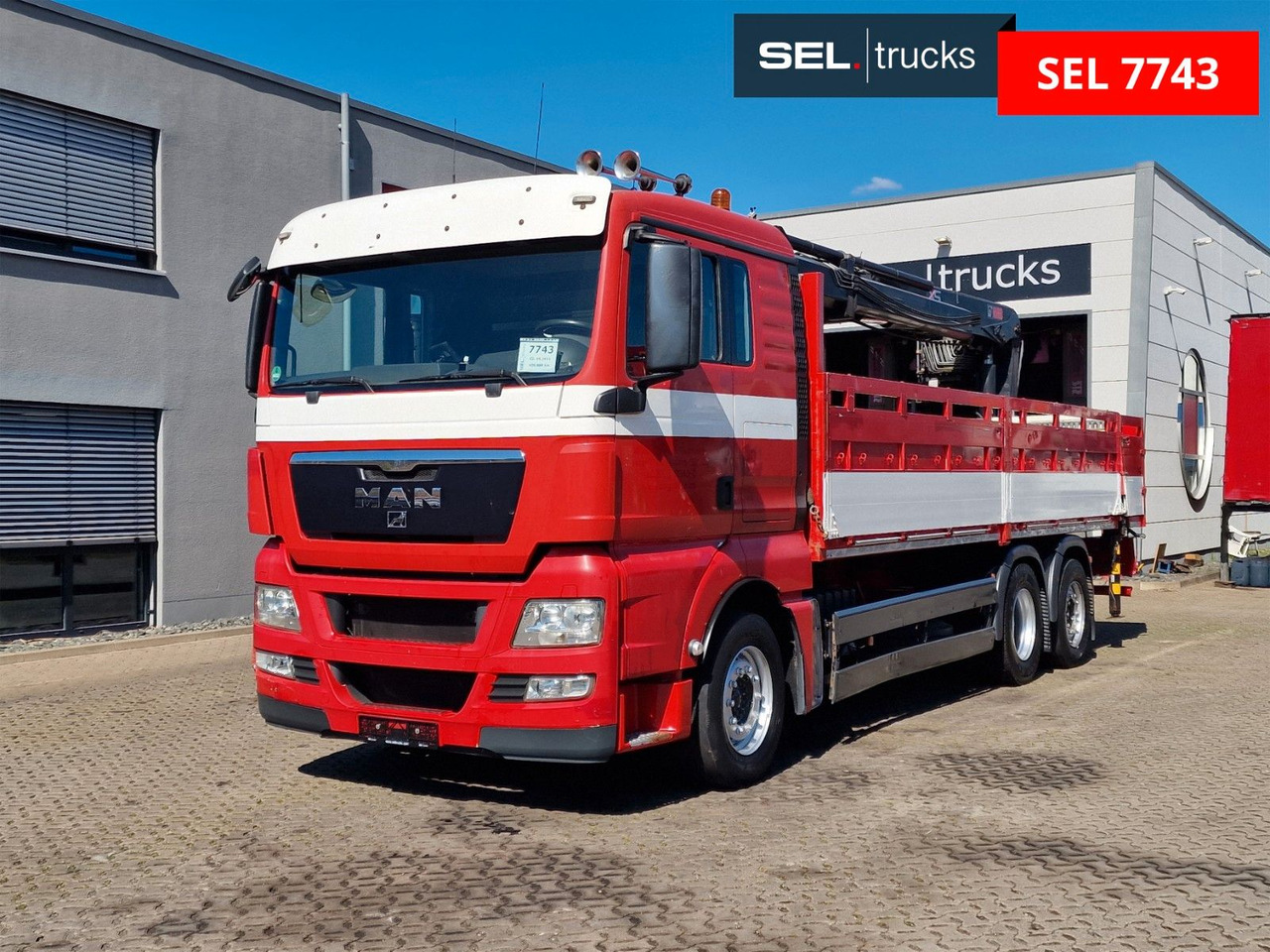 MAN TGX 26.400 6x2-2 BL / Intarder / HIAB /Lenkachse - Kraanwagen: afbeelding 1 MAN TGX 26.400 6x2-2 BL / Intarder / HIAB /Lenkachse - Kraanwagen: afbeelding 1