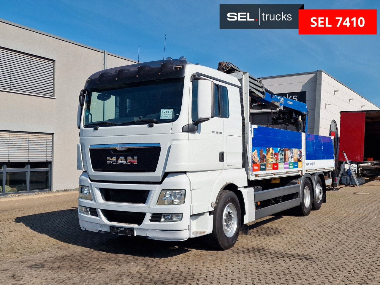 MAN TGX 26.440 6X2-2 LL /Intarder /Fassi /Lenkachse - Kraanwagen: afbeelding 1 MAN TGX 26.440 6X2-2 LL /Intarder /Fassi /Lenkachse - Kraanwagen: afbeelding 1