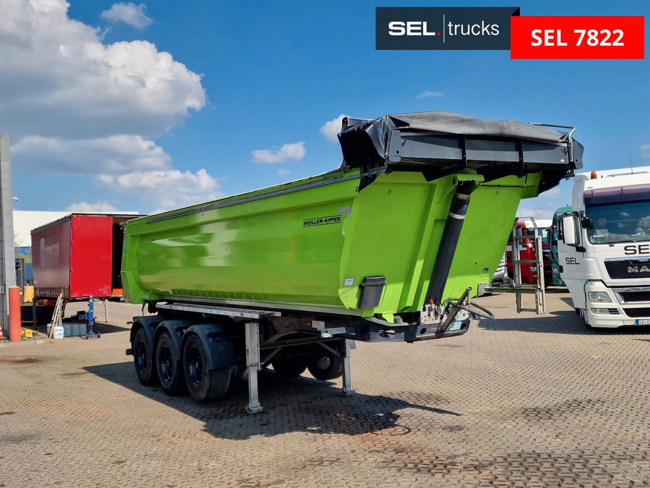 Meiller KISA 3 / Liftachse - Kipper oplegger: afbeelding 3 Meiller KISA 3 / Liftachse - Kipper oplegger: afbeelding 3