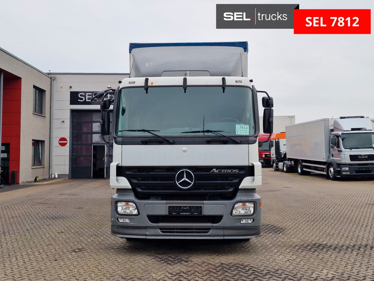Mercedes-Benz Actros 2541 / Lenkachse / Liftachse / V6 - Schuifzeilen vrachtwagen: afbeelding 2 Mercedes-Benz Actros 2541 / Lenkachse / Liftachse / V6 - Schuifzeilen vrachtwagen: afbeelding 2