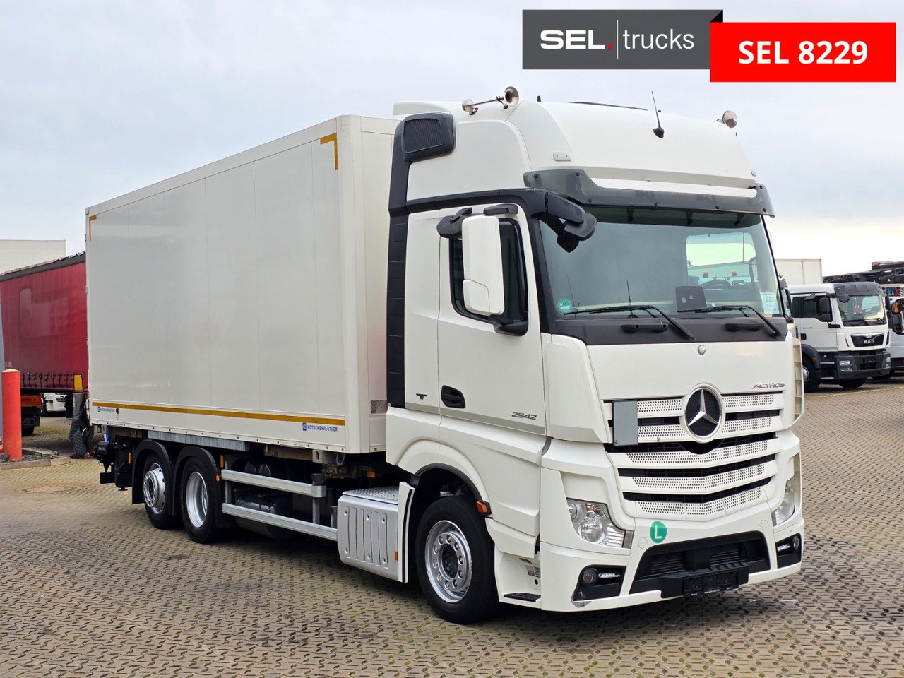 Mercedes-Benz Actros 2542 / Standklima / Ldbw / Lenkachse - Containertransporter/ Wissellaadbak vrachtwagen: afbeelding 3 Mercedes-Benz Actros 2542 / Standklima / Ldbw / Lenkachse - Containertransporter/ Wissellaadbak vrachtwagen: afbeelding 3