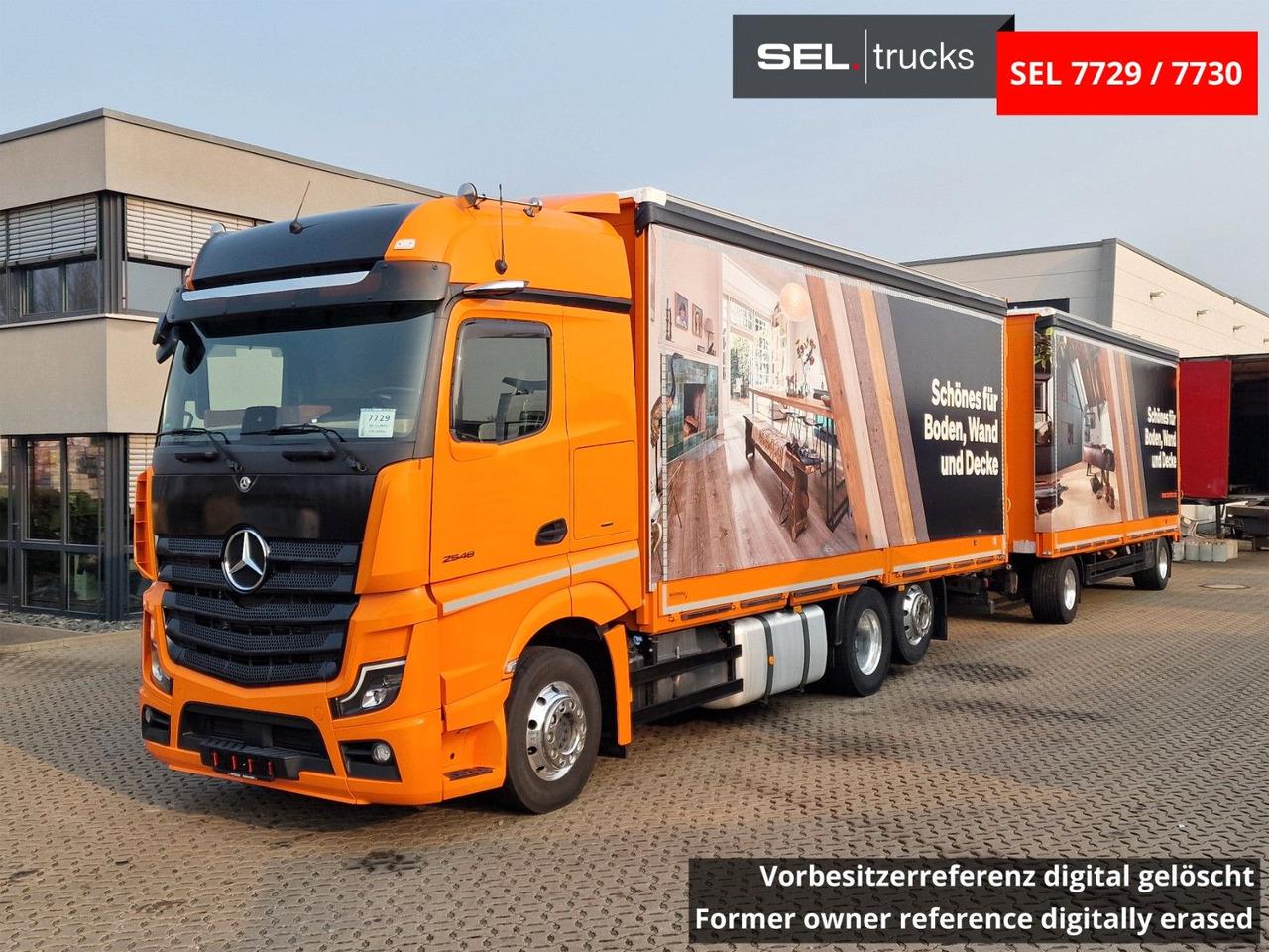 Mercedes-Benz Actros 2548 / Retarder / Euro 6E / Aluklappen - Schuifzeilen vrachtwagen: afbeelding 1 Mercedes-Benz Actros 2548 / Retarder / Euro 6E / Aluklappen - Schuifzeilen vrachtwagen: afbeelding 1