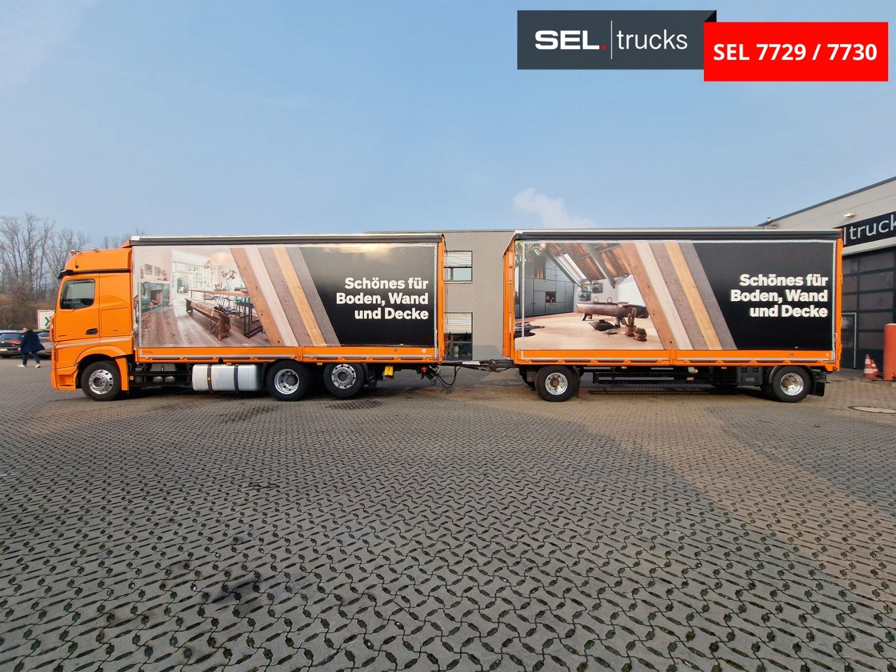 Schuifzeilen vrachtwagen Mercedes-Benz Actros 2548 / Retarder / Euro 6E / Aluklappen: afbeelding 8
