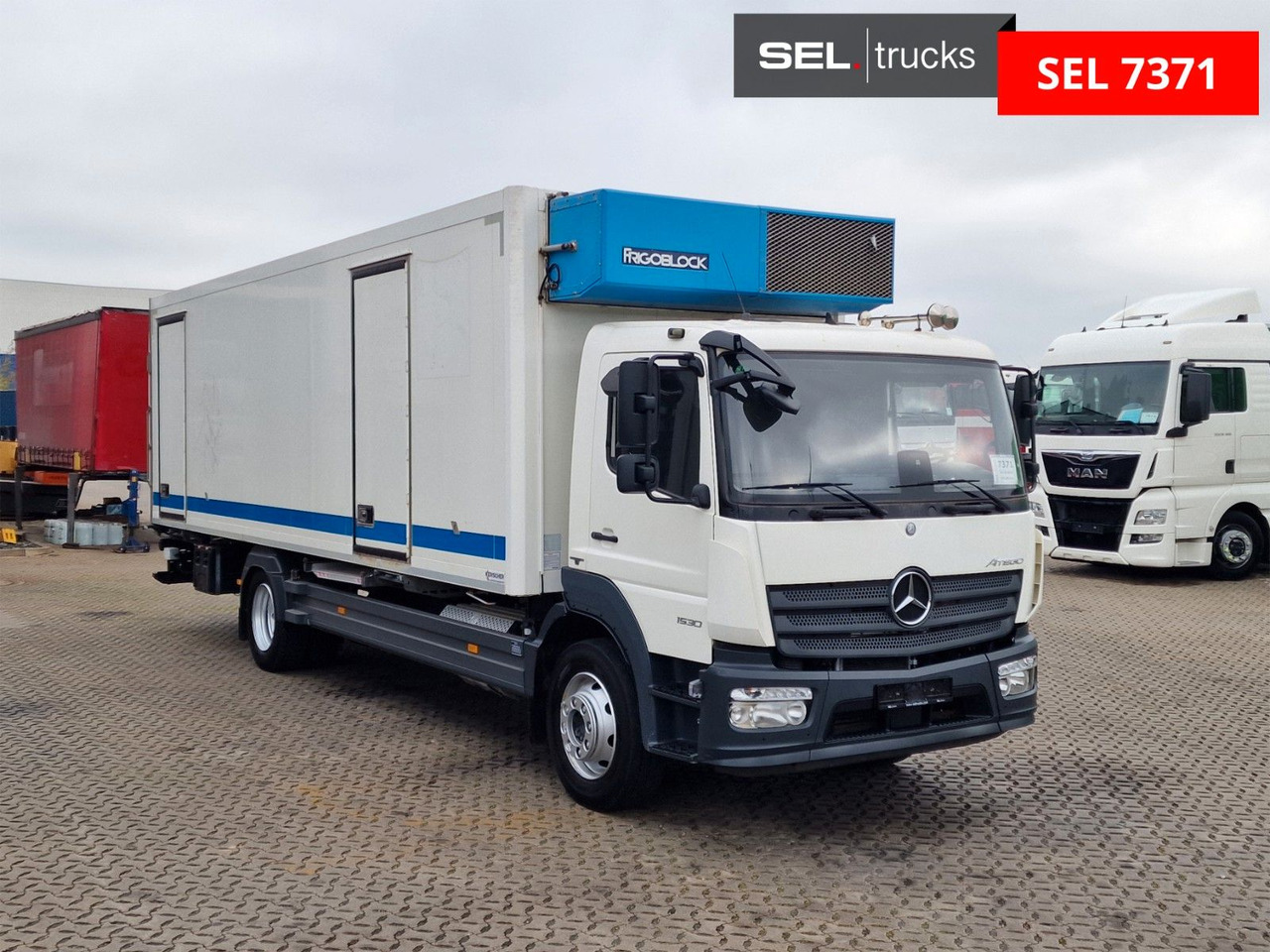 Mercedes-Benz Atego 1530 / Ladebordwand / Frigoblock FK25L - Koelwagen vrachtwagen: afbeelding 3 Mercedes-Benz Atego 1530 / Ladebordwand / Frigoblock FK25L - Koelwagen vrachtwagen: afbeelding 3