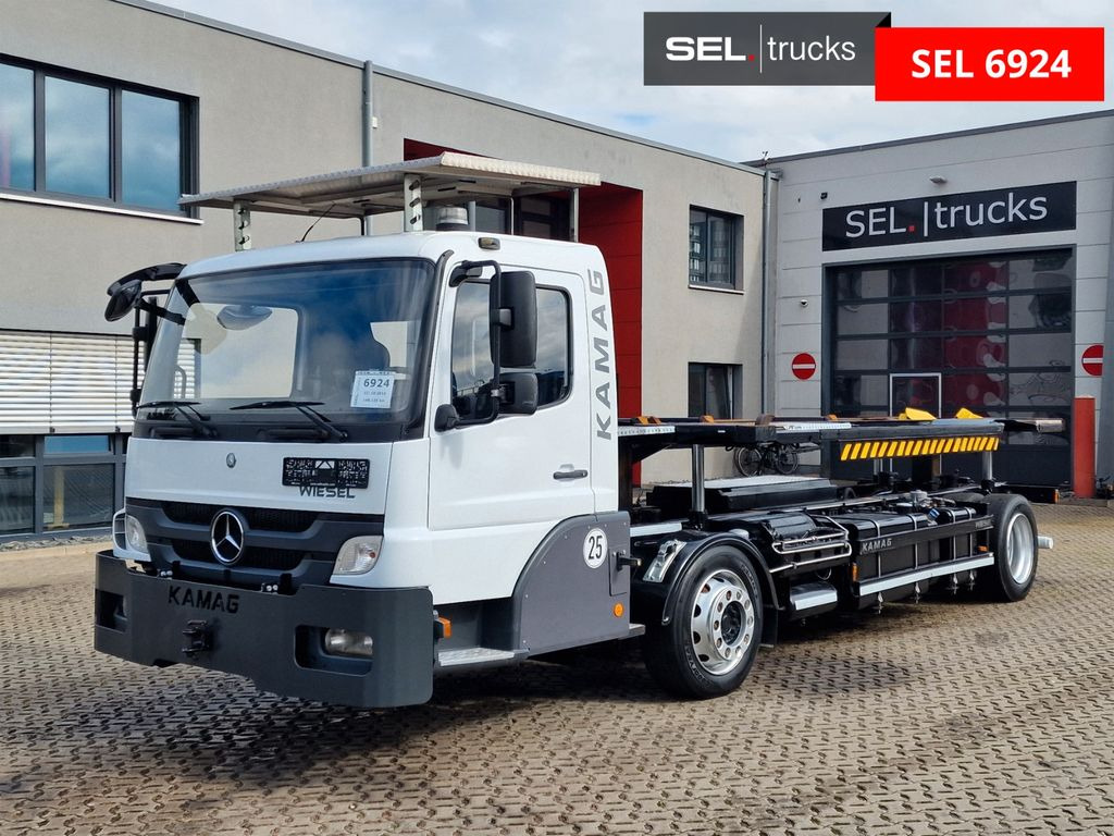 Mercedes-Benz KAMAG WBH 25 / Wiesel Umsetzer Sattelplatte - Containertransporter/ Wissellaadbak vrachtwagen: afbeelding 1 Mercedes-Benz KAMAG WBH 25 / Wiesel Umsetzer Sattelplatte - Containertransporter/ Wissellaadbak vrachtwagen: afbeelding 1
