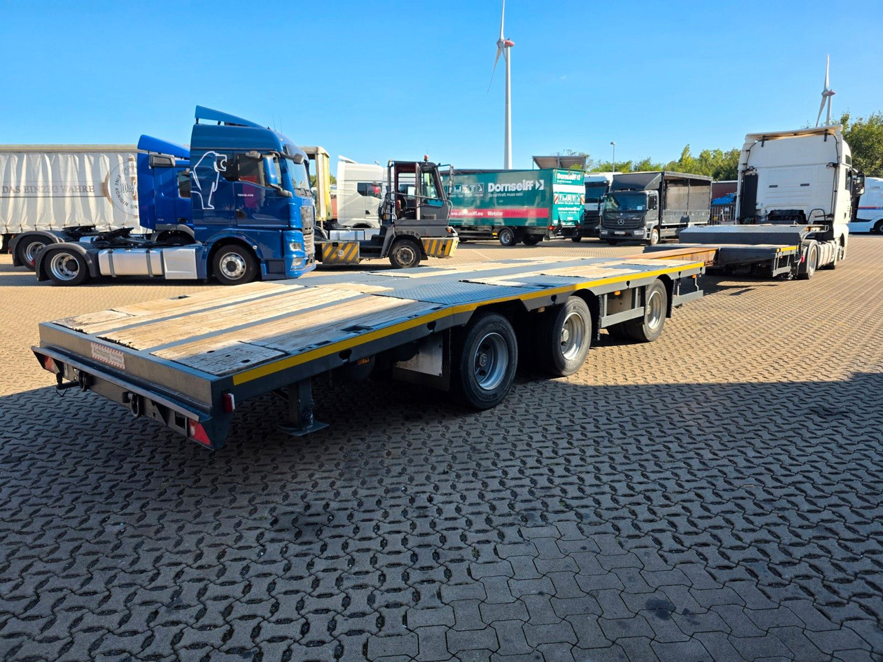 Meusburger MTS-3 / Teleskop / 13.085 - 17.385 mm /Lenkachse - Open bak met boorden oplegger: afbeelding 1 Meusburger MTS-3 / Teleskop / 13.085 - 17.385 mm /Lenkachse - Open bak met boorden oplegger: afbeelding 1