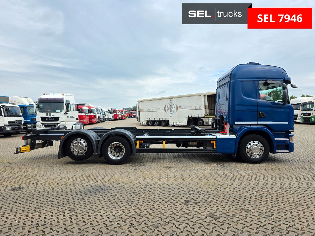 Scania G 410 LB6X2*4MNB / Retarder/PTO/ADR/Lenkachse - Containertransporter/ Wissellaadbak vrachtwagen: afbeelding 4 Scania G 410 LB6X2*4MNB / Retarder/PTO/ADR/Lenkachse - Containertransporter/ Wissellaadbak vrachtwagen: afbeelding 4