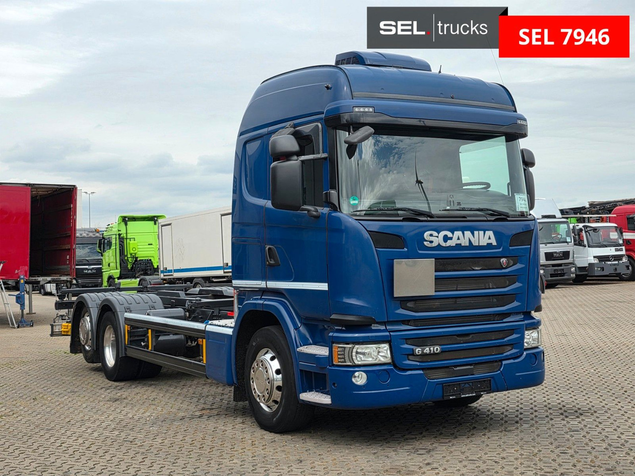 Scania G 410 LB6X2*4MNB / Retarder/PTO/ADR/Lenkachse - Containertransporter/ Wissellaadbak vrachtwagen: afbeelding 3 Scania G 410 LB6X2*4MNB / Retarder/PTO/ADR/Lenkachse - Containertransporter/ Wissellaadbak vrachtwagen: afbeelding 3