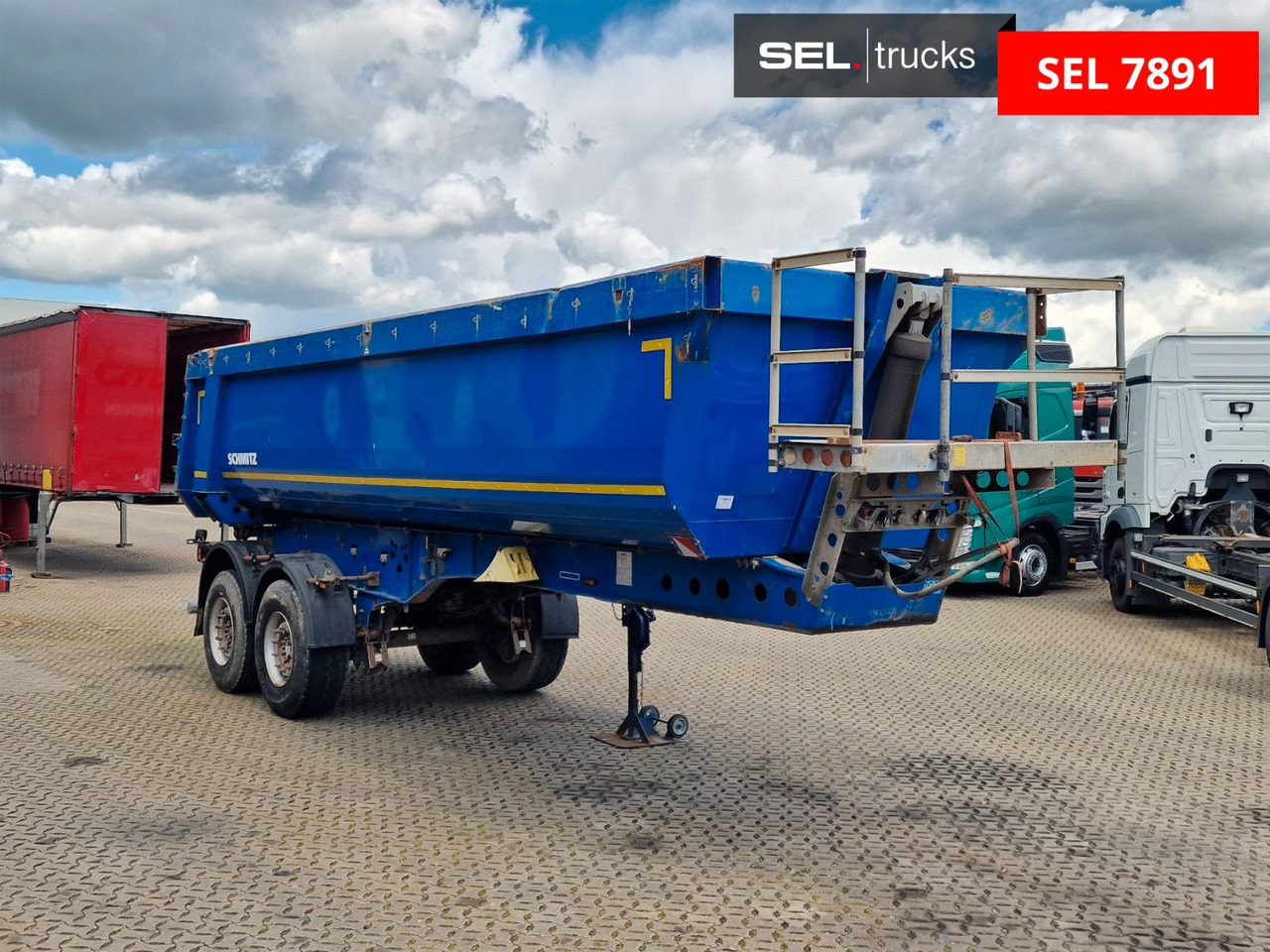 Schmitz Cargobull SKI 18 SL-7,2 SR / Liftachse - Kipper oplegger: afbeelding 3 Schmitz Cargobull SKI 18 SL-7,2 SR / Liftachse - Kipper oplegger: afbeelding 3