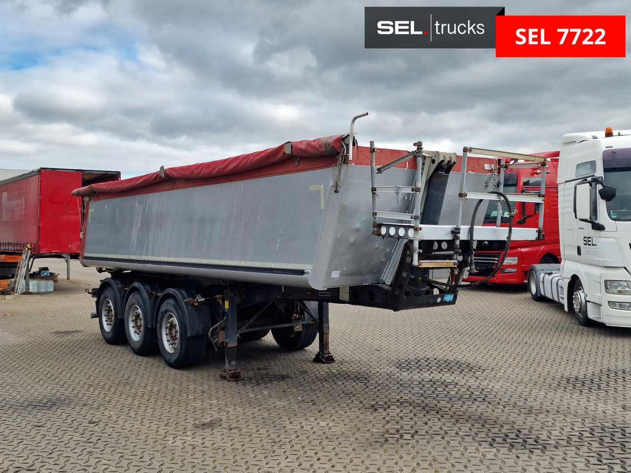 Schmitz Cargobull SKI 24 - 7.2 / Liftachse - Kipper oplegger: afbeelding 3 Schmitz Cargobull SKI 24 - 7.2 / Liftachse - Kipper oplegger: afbeelding 3