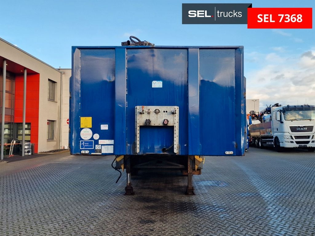 Schröder S11/24-P2-13,55 / Kran / Lenkachse - Open bak met boorden oplegger: afbeelding 3 Schröder S11/24-P2-13,55 / Kran / Lenkachse - Open bak met boorden oplegger: afbeelding 3