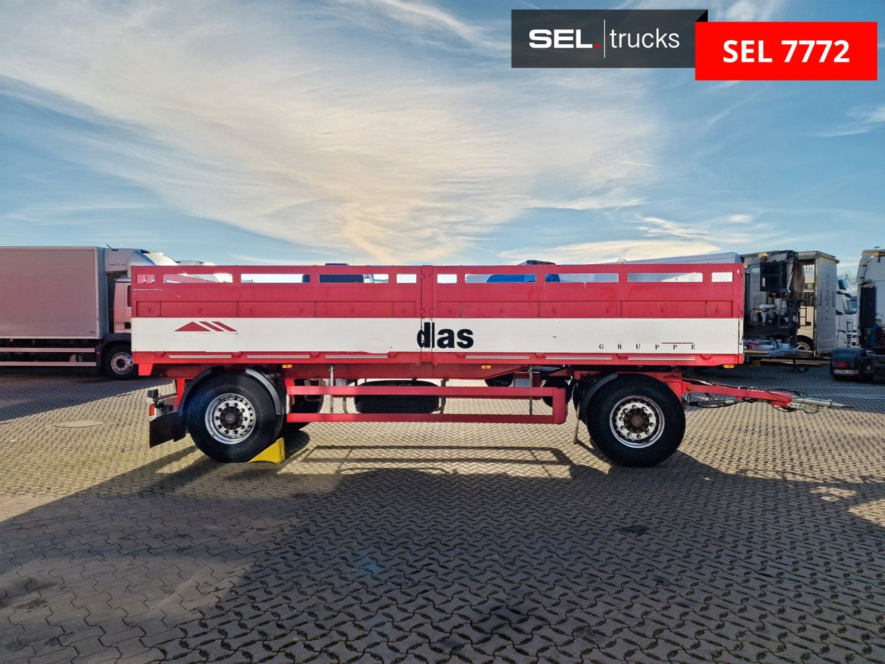 Schwarzmüller PA 2/E / Baustoff - Open/ Plateau aanhangwagen: afbeelding 4 Schwarzmüller PA 2/E / Baustoff - Open/ Plateau aanhangwagen: afbeelding 4