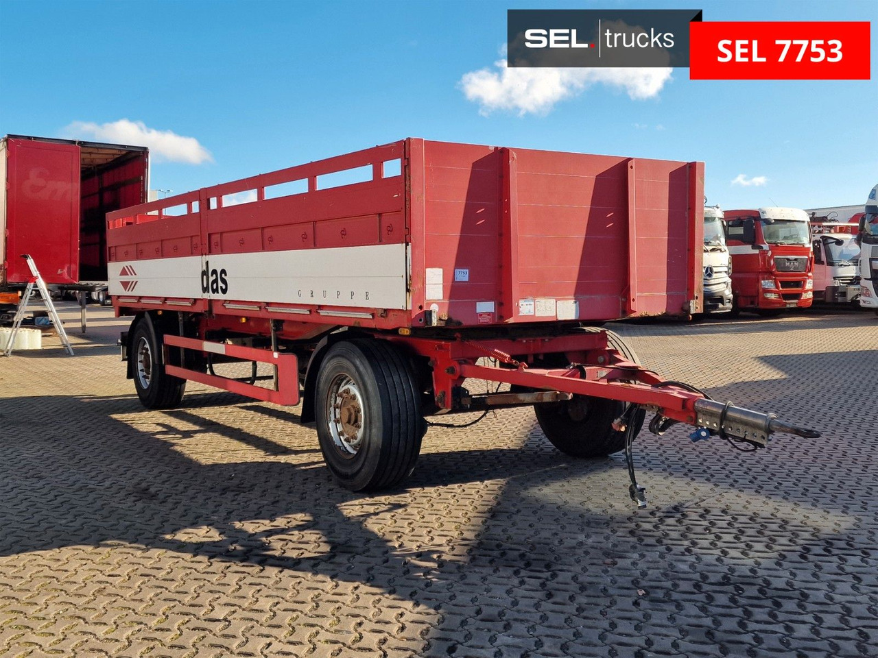 Schwarzmüller PA 2/E / Baustoff - Open/ Plateau aanhangwagen: afbeelding 3 Schwarzmüller PA 2/E / Baustoff - Open/ Plateau aanhangwagen: afbeelding 3