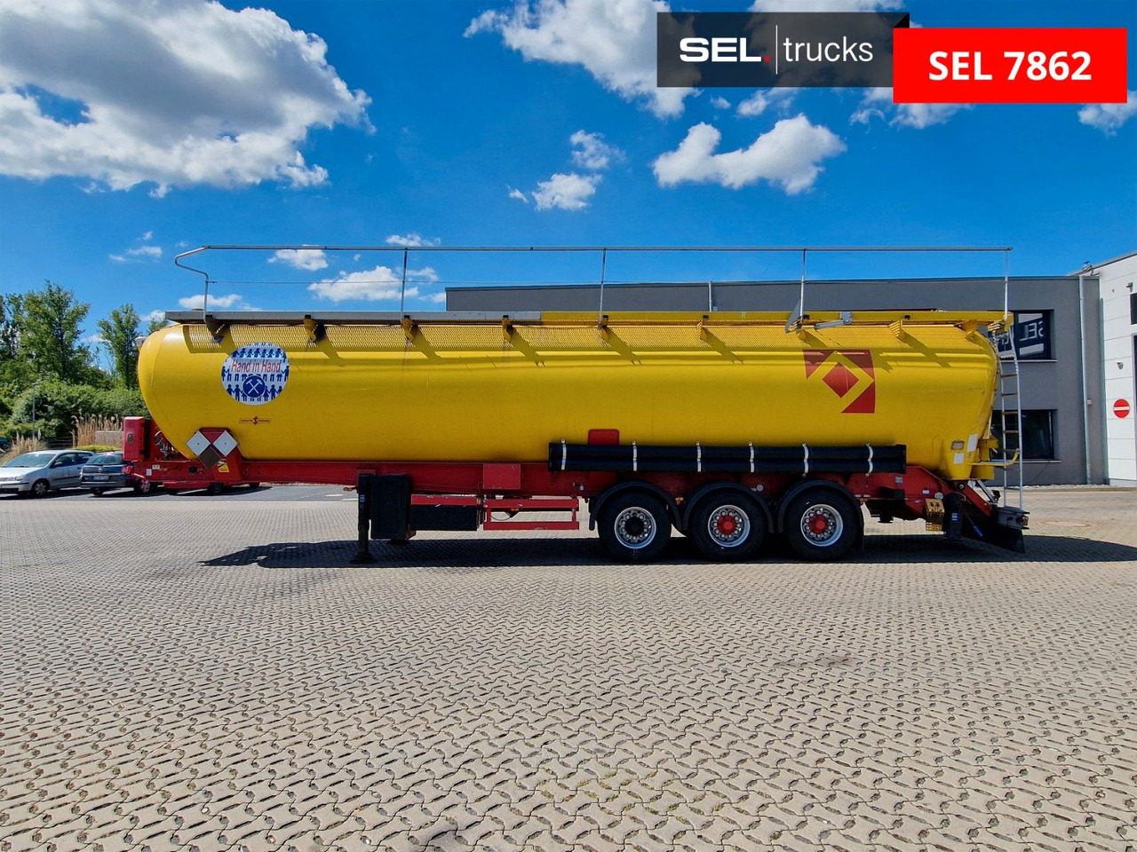 Bulkoplegger Spitzer SK2766CAL GGVS / Kippsilo / Alu / ADR AT / 66m³: afbeelding 8