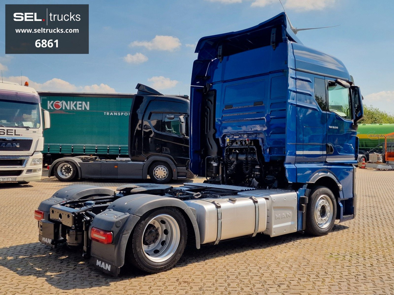 MAN TGX 18.510 4x2 LL SA / Retarder / 2 Tanks / Navi - Trekker: afbeelding 5 MAN TGX 18.510 4x2 LL SA / Retarder / 2 Tanks / Navi - Trekker: afbeelding 5