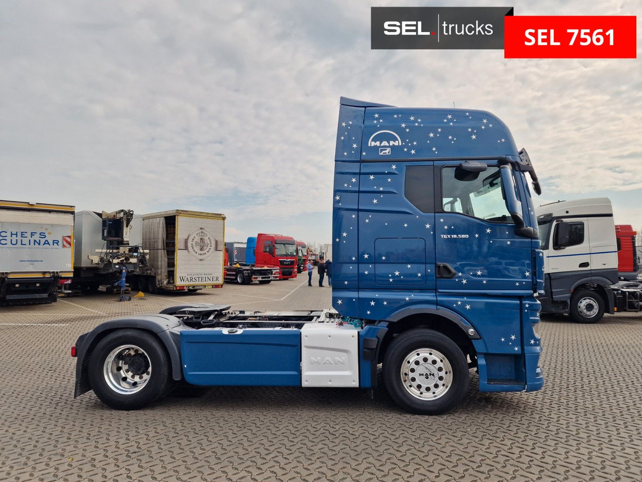 MAN TGX 18.580 4X2 LL SA / Intarder / PTO / D38 / 6D - Trekker: afbeelding 4 MAN TGX 18.580 4X2 LL SA / Intarder / PTO / D38 / 6D - Trekker: afbeelding 4