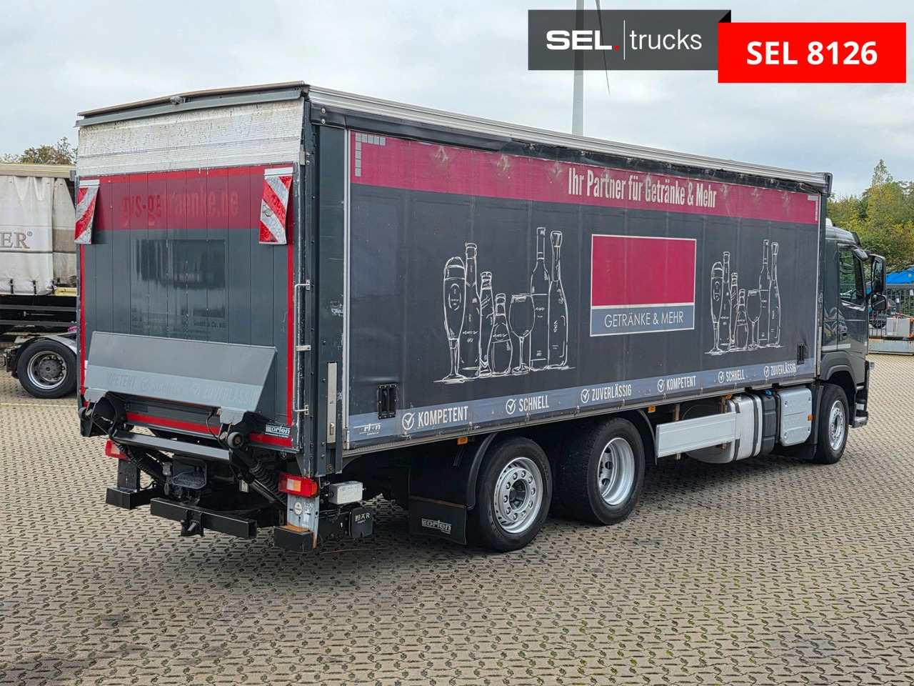 Volvo FM 410 / Ladebordwand / Lenkachse - Schuifzeilen vrachtwagen: afbeelding 5 Volvo FM 410 / Ladebordwand / Lenkachse - Schuifzeilen vrachtwagen: afbeelding 5
