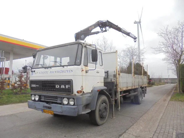 DAF 2100 TURBO - Vrachtwagen met open laadbak: afbeelding 1 DAF 2100 TURBO - Vrachtwagen met open laadbak: afbeelding 1