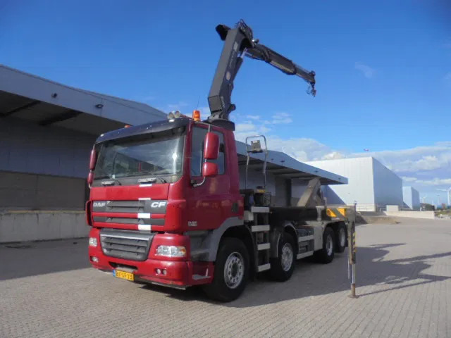 DAF CF 85 410 8X2 + 30T HAAK NL TRUCK - Haakarmsysteem vrachtwagen, Kraanwagen: afbeelding 1 DAF CF 85 410 8X2 + 30T HAAK NL TRUCK - Haakarmsysteem vrachtwagen, Kraanwagen: afbeelding 1