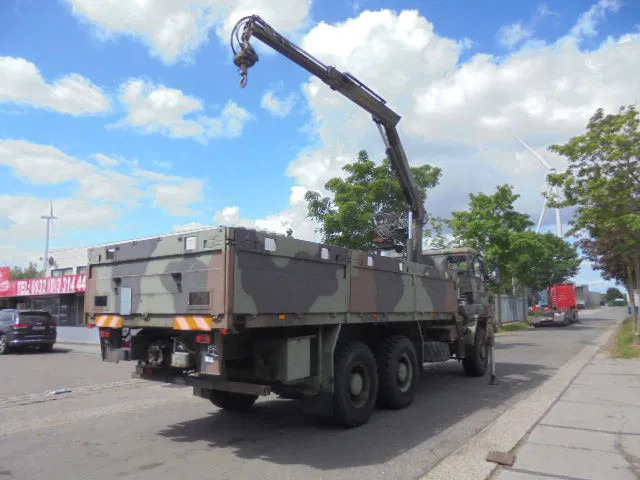 DAF YHZ 2300 6X6 + HIAB CRANE - Vrachtwagen met open laadbak, Kraanwagen: afbeelding 3 DAF YHZ 2300 6X6 + HIAB CRANE - Vrachtwagen met open laadbak, Kraanwagen: afbeelding 3