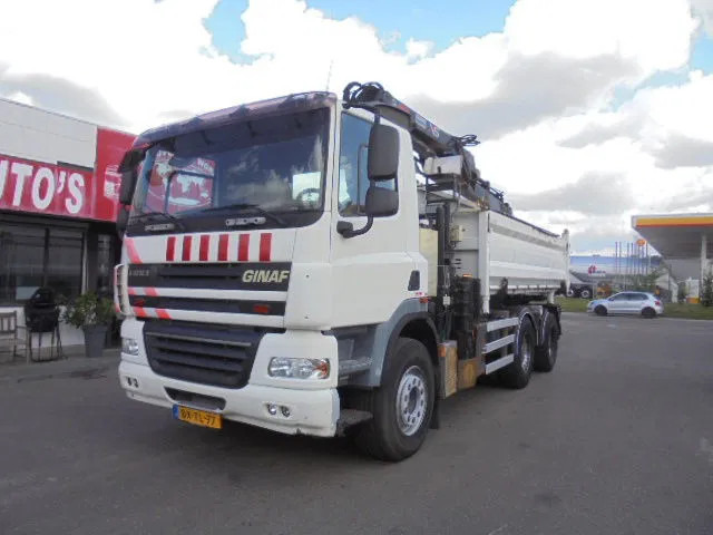 Kipper vrachtwagen, Kraanwagen Ginaf X 3232 S 6X4: afbeelding 13