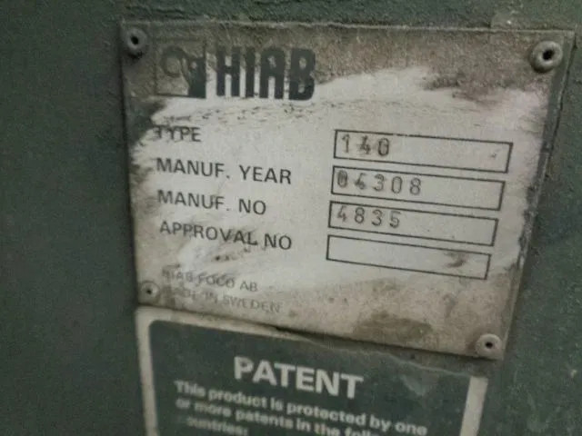 Hiab 140/2 - Arm: afbeelding 5 Hiab 140/2 - Arm: afbeelding 5
