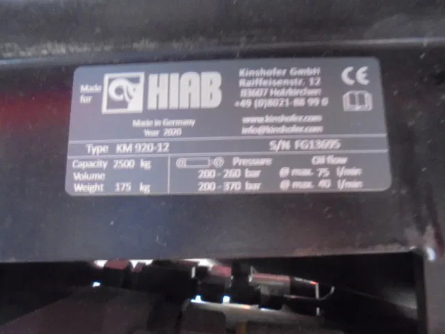 Kinshofer KM 920-12 NEW UNUSED - Autolaadkraan: afbeelding 3 Kinshofer KM 920-12 NEW UNUSED - Autolaadkraan: afbeelding 3