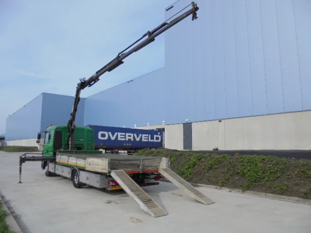 MAN TGL 12.220 - Vrachtwagen met open laadbak, Kraanwagen: afbeelding 3 MAN TGL 12.220 - Vrachtwagen met open laadbak, Kraanwagen: afbeelding 3