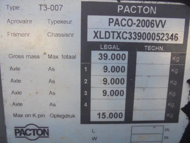 Leasing Pacton T3 007 45 FT NL KENTEKEN 10X IN STOCK Pacton T3 007 45 FT NL KENTEKEN 10X IN STOCK: afbeelding 12