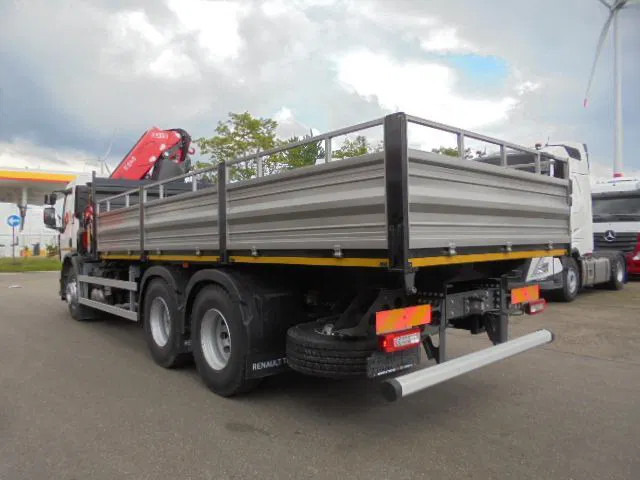 Renault 320 6X4 + FASSI F245 DEMO UNUSED NL TRUCK - Vrachtwagen met open laadbak, Kraanwagen: afbeelding 4 Renault 320 6X4 + FASSI F245 DEMO UNUSED NL TRUCK - Vrachtwagen met open laadbak, Kraanwagen: afbeelding 4