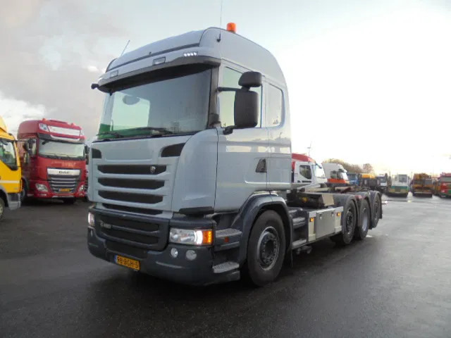 Scania G450 8X2 TRIPLE RETARDER NL KENTEKEN - Haakarmsysteem vrachtwagen: afbeelding 1 Scania G450 8X2 TRIPLE RETARDER NL KENTEKEN - Haakarmsysteem vrachtwagen: afbeelding 1