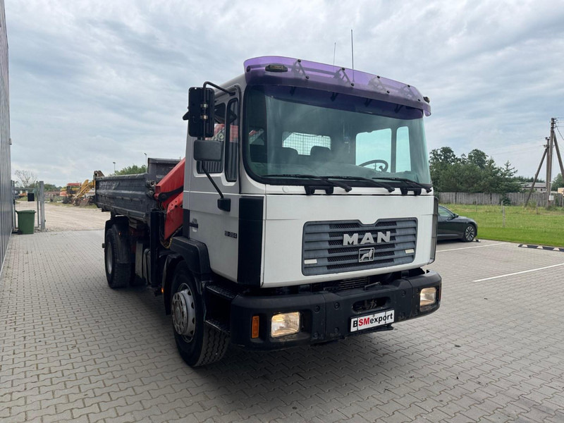 MAN 18.284 + Palfinger PK 9501 - Kipper vrachtwagen, Kraanwagen: afbeelding 4 MAN 18.284 + Palfinger PK 9501 - Kipper vrachtwagen, Kraanwagen: afbeelding 4