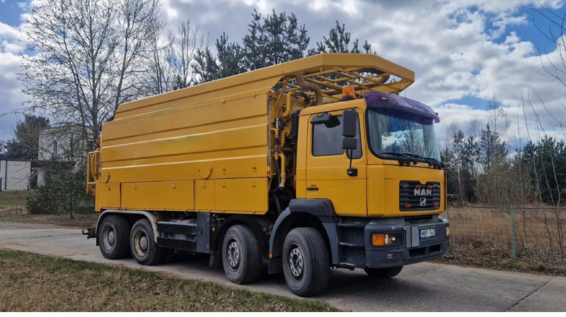 MAN 35.464 channel cleaner, 8x4 full spring, manual - Vacuümwagen: afbeelding 2 MAN 35.464 channel cleaner, 8x4 full spring, manual - Vacuümwagen: afbeelding 2