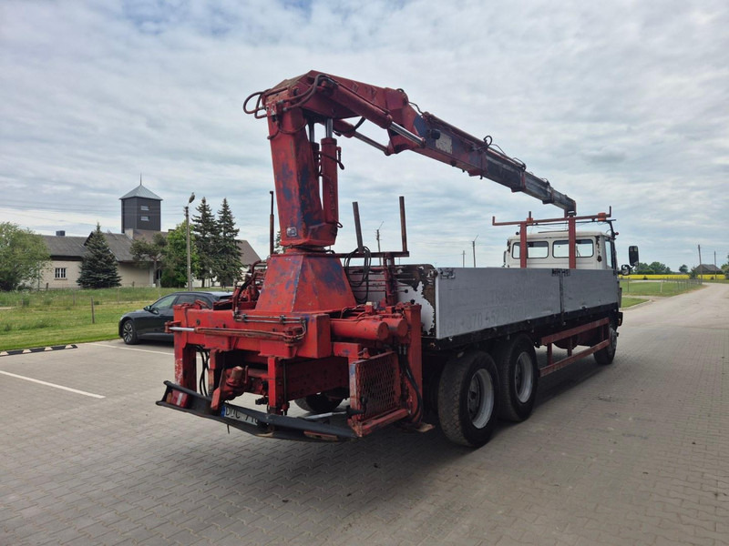 Mercedes-Benz 1320 + HMF 6.5 ton crane - Vrachtwagen met open laadbak, Kraanwagen: afbeelding 3 Mercedes-Benz 1320 + HMF 6.5 ton crane - Vrachtwagen met open laadbak, Kraanwagen: afbeelding 3