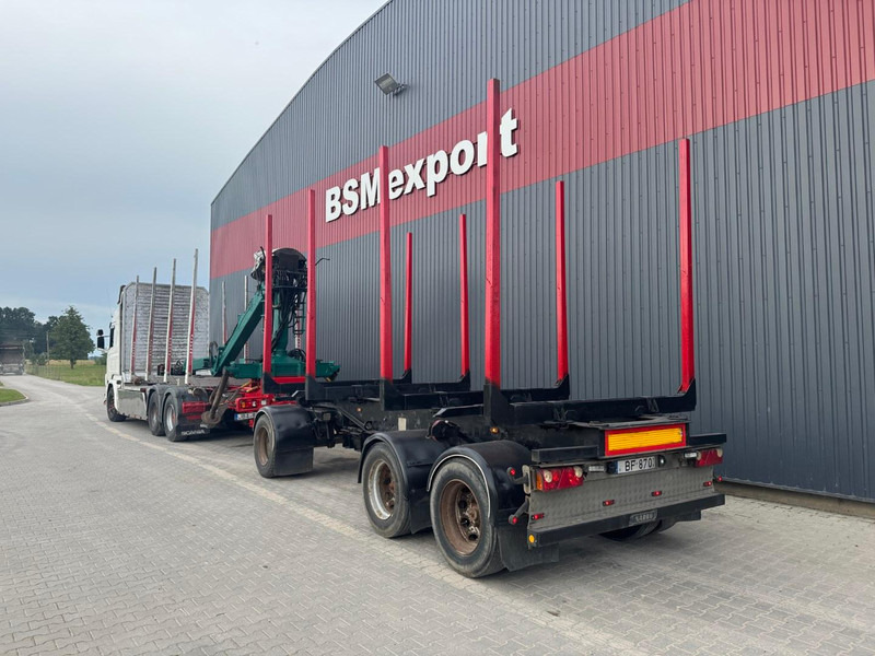 Scania R 730 + NARKO trailer - Houttransport, Kraanwagen: afbeelding 5 Scania R 730 + NARKO trailer - Houttransport, Kraanwagen: afbeelding 5