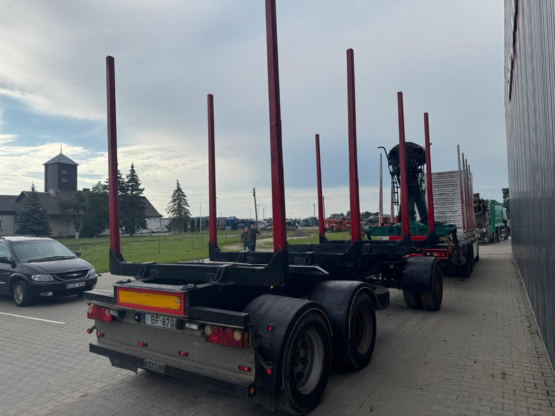 Scania R 730 + NARKO trailer - Houttransport, Kraanwagen: afbeelding 4 Scania R 730 + NARKO trailer - Houttransport, Kraanwagen: afbeelding 4