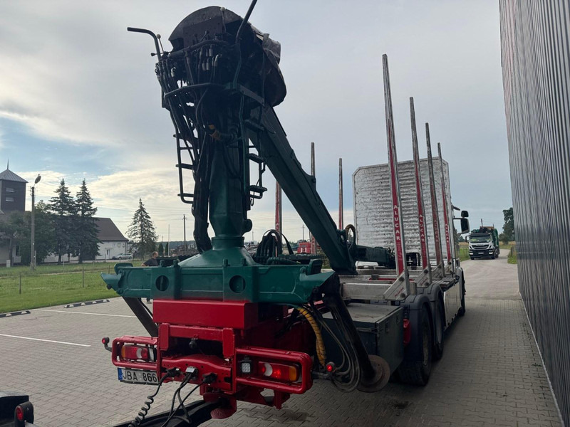 Scania R 730 + NARKO trailer - Houttransport, Kraanwagen: afbeelding 3 Scania R 730 + NARKO trailer - Houttransport, Kraanwagen: afbeelding 3