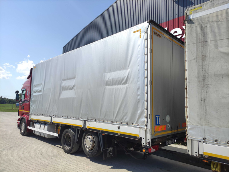 Schuifzeilen vrachtwagen Scania R420 curtainsider truck + curtain side trailer: afbeelding 6 Schuifzeilen vrachtwagen Scania R420 curtainsider truck + curtain side trailer: afbeelding 6