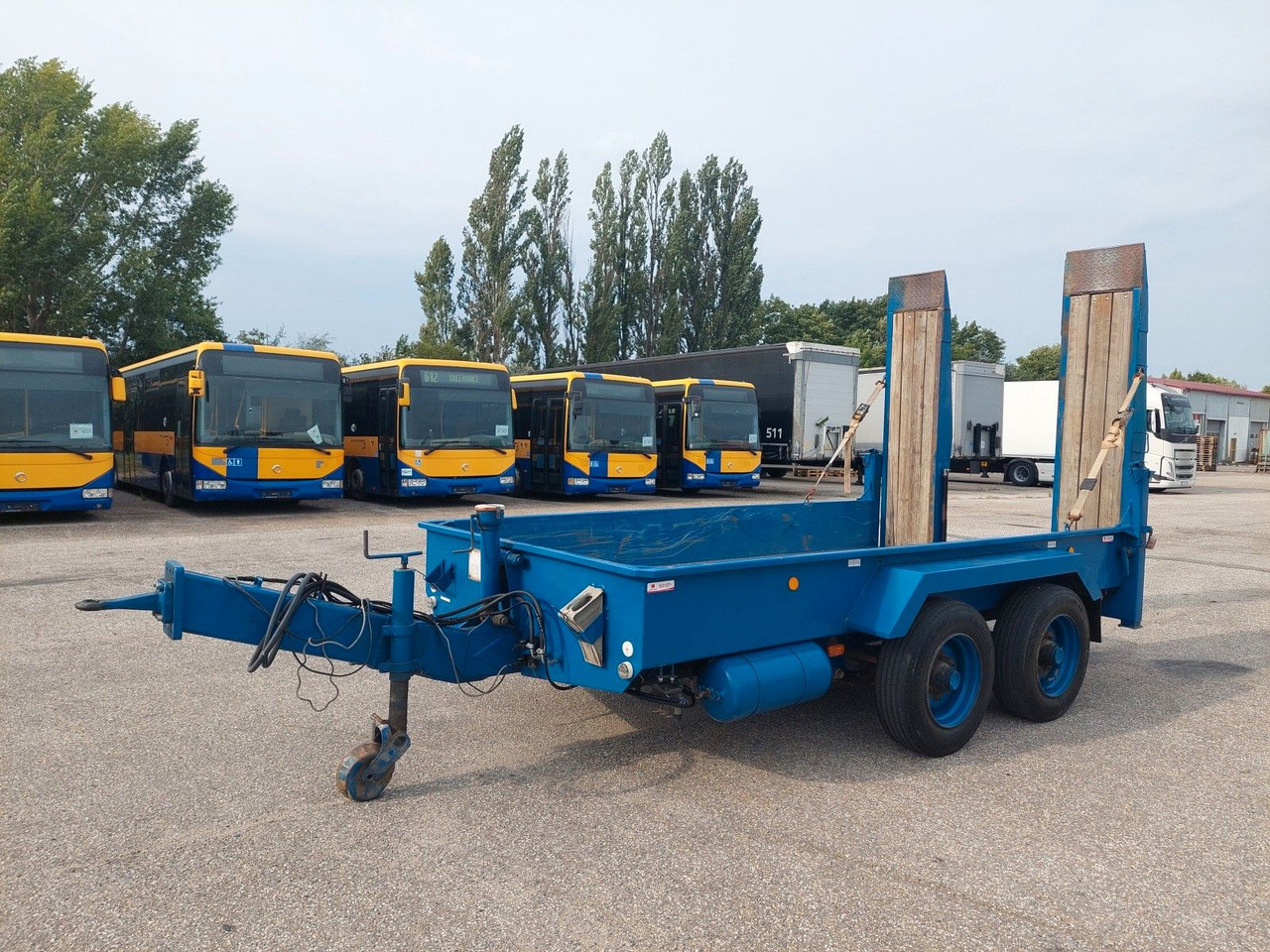 Fliegl TTS 89 W09 - Dieplader aanhangwagen: afbeelding 1 Fliegl TTS 89 W09 - Dieplader aanhangwagen: afbeelding 1