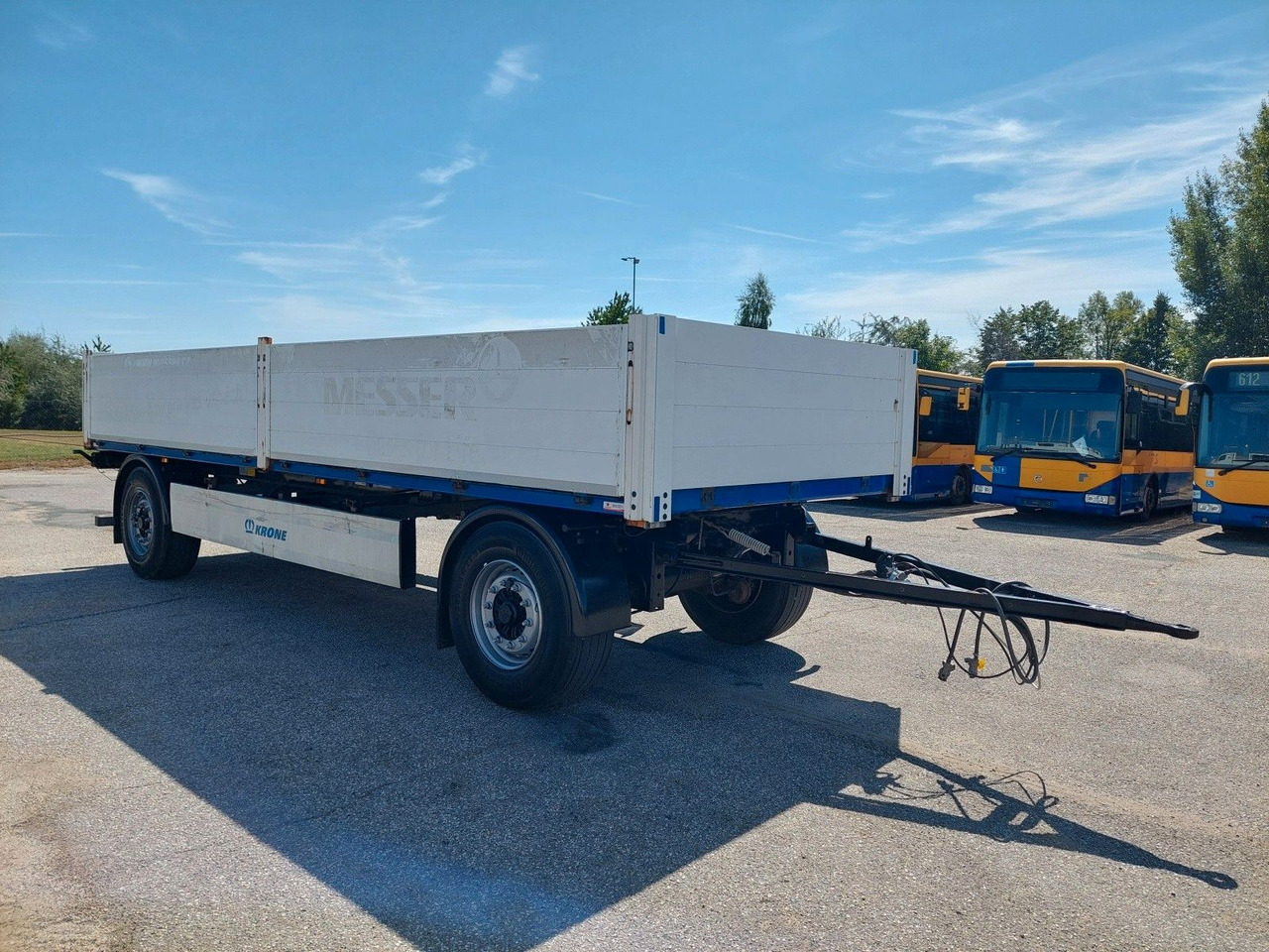Krone AZW 18 Baustoffanhänger - Open/ Plateau aanhangwagen: afbeelding 2 Krone AZW 18 Baustoffanhänger - Open/ Plateau aanhangwagen: afbeelding 2